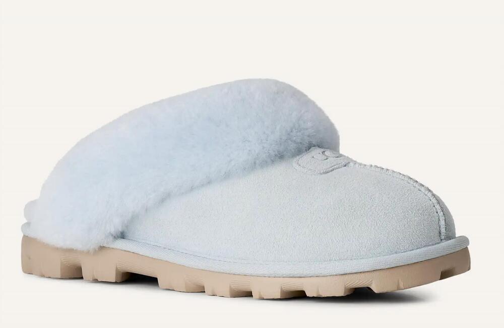 NEW UGG women's coquette slippers in sky blue